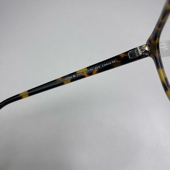 Toni Cider Tortoise Wide — Warby Parker Eyeglasses Frames Brown — 52[]19-145 NEW - Picture 6 of 9